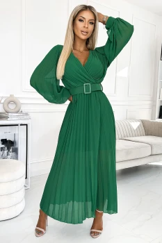 Zielona sukienka numoco